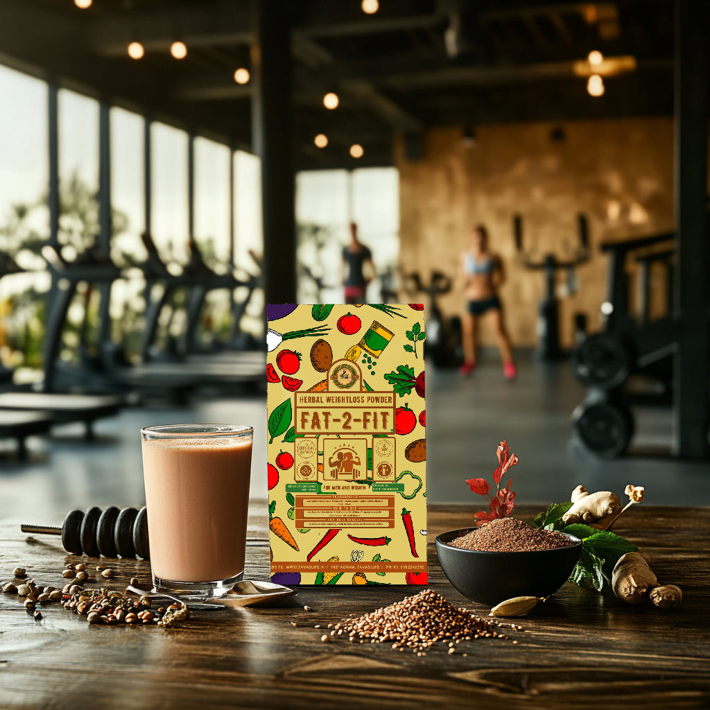 FAT-2-FIT Herbal Weight Loss Powder (250 Grams)