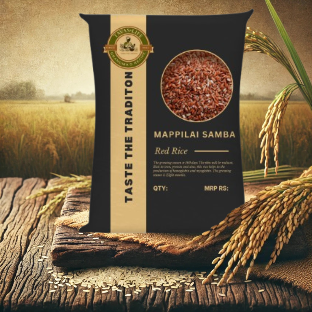 Mappilai Samba (Red Rice)