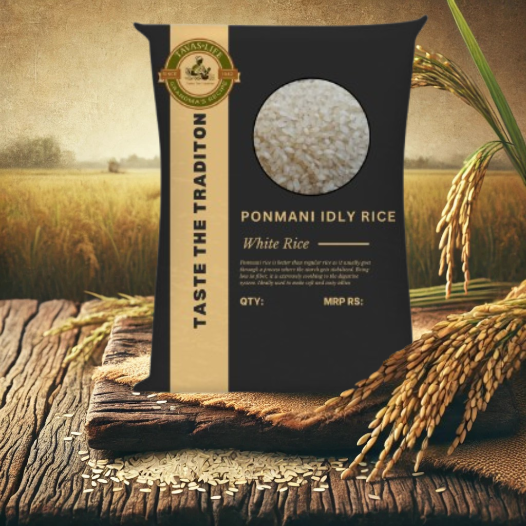 Ponmani Idly rice (White Rice)