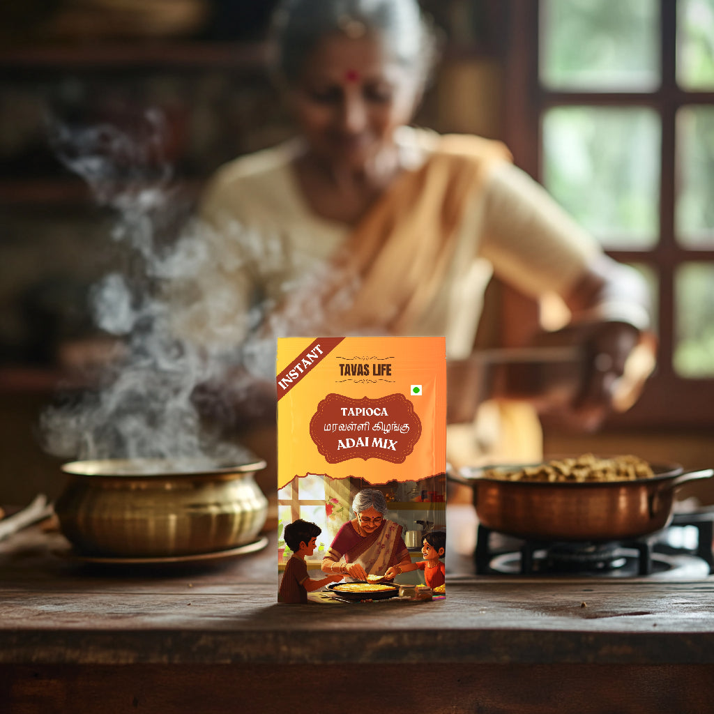 Tapioca Adai Mix (Maravalli Kizhangu Adai Mix) (250g)
