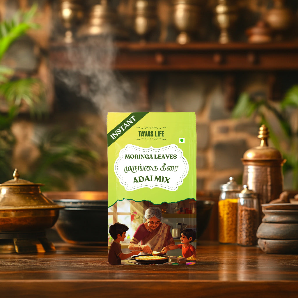 Moringa Leaves Adai Mix (Murungai Keerai Adai Mix)(250g)