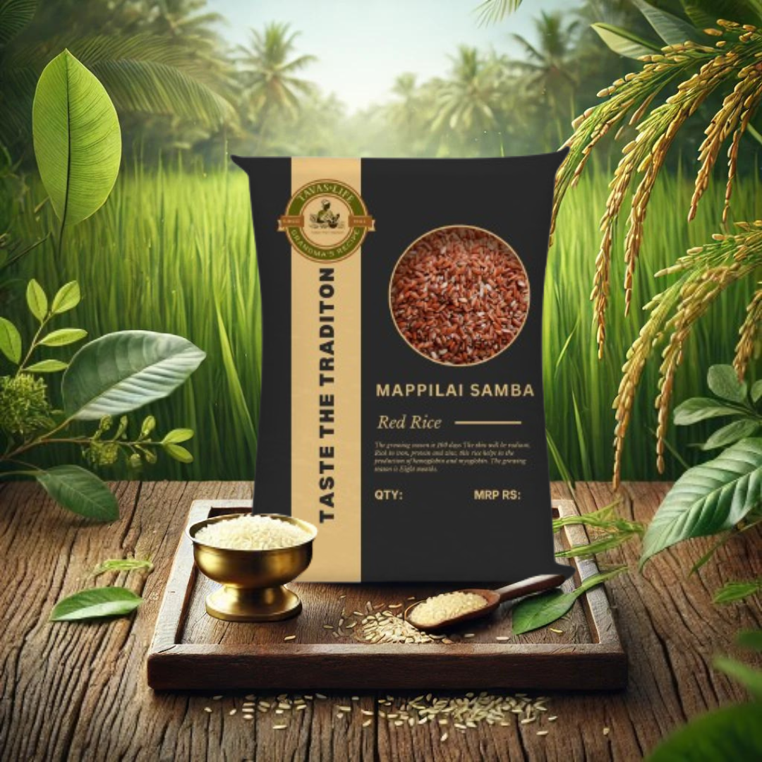 Mappilai Samba (Red Rice)
