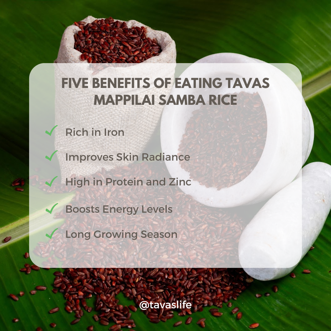 Mappilai Samba (Red Rice)